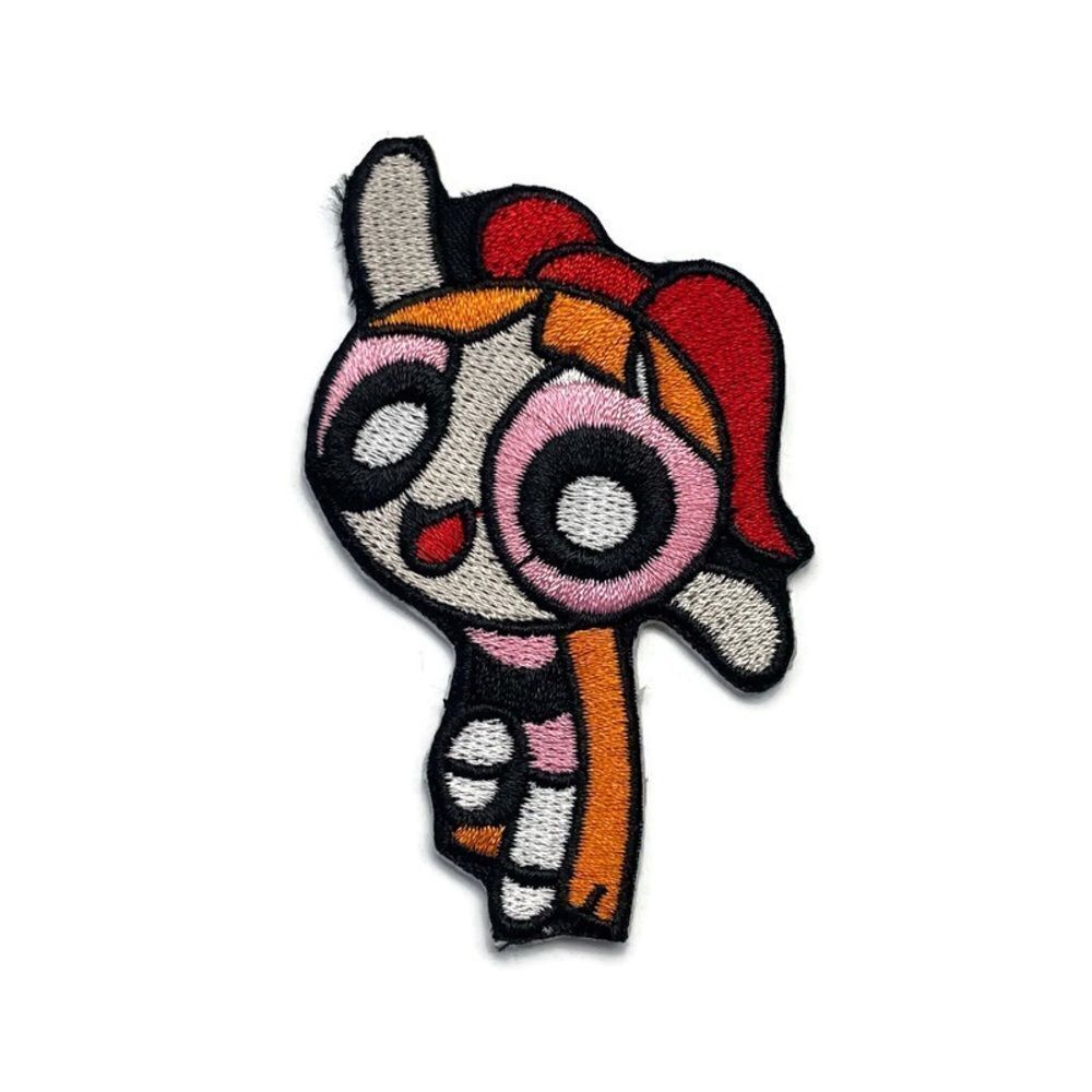 Blossom Powerpuff Girls Embroidered Patch